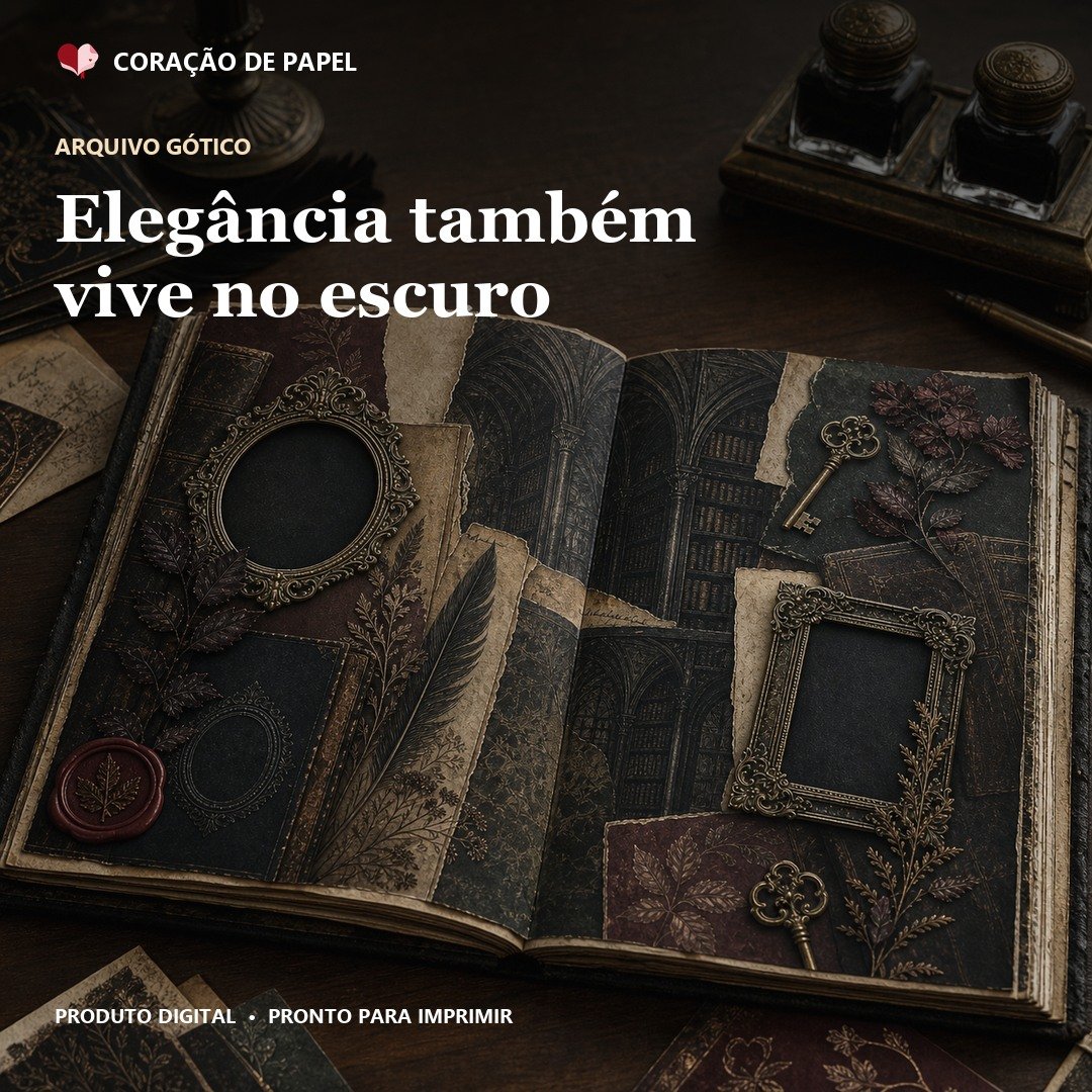 Aplicação da coleção Arquivo Gótico